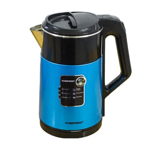 Ấm Siêu Tốc Chefman CM-722 2L - Đun Nước Sôi Nhanh 1.500W, Thiết Kế Hiện Đại, An Toàn, Tiết Kiệm Điện