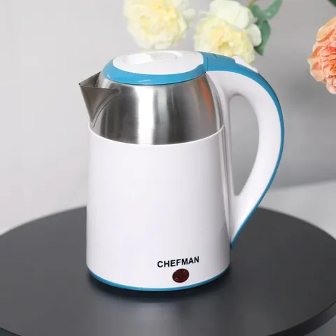 Ấm Siêu Tốc Chefman CM-723 2L - Bình Đun Nước Nhanh Chóng, An Toàn, Thiết Kế Hiện Đại, Tự Động Ngắt Điện Khi Nước Sôi