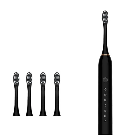 Bàn Chải Điện Jiashi BCD01-ZD-X3 - 6 Chế Độ Đánh Răng Kèm 4 Đầu Thay Thế, Chống Nước IPX7, Giúp Làm Sạch Răng Hiệu Quả