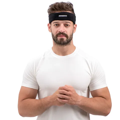 Băng Đô Thể Thao GoodFit GF802SB - Chất liệu Siêu Mềm, Thấm Hút Mồ Hôi Tối Ưu, Thiết Kế Unisex, Màu Đỏ, Xanh, Đen