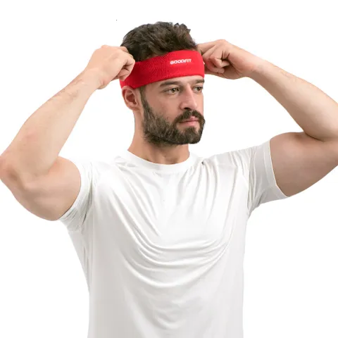 Băng Đô Thể Thao GoodFit GF802SB - Chất liệu Siêu Mềm, Thấm Hút Mồ Hôi Tối Ưu, Thiết Kế Unisex, Màu Đỏ, Xanh, Đen