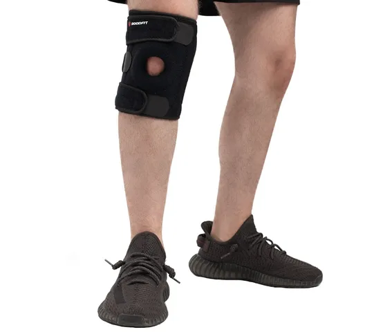 Băng bảo vệ đầu gối GoodFit GF515K - Dụng cụ thể thao hoàn hảo cho Gym, bóng rổ, bóng chuyền và phục hồi chấn thương