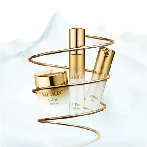 Bộ Dưỡng Nâng Cơ Trẻ Hóa Valmont V-Firm Thụy Sĩ - Serum, Kem Nâng Cơ và Kem Mắt Dưỡng Da Cao Cấp, Tăng Cường Độ Đàn Hồi Da