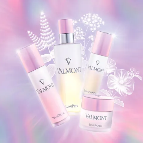 Bộ Dưỡng Trắng Da Valmont Lumi Thụy Sĩ - Tẩy Tế Bào Chết, Serum, Kem, Mặt Nạ, Dưỡng Sáng Da Cao Cấp