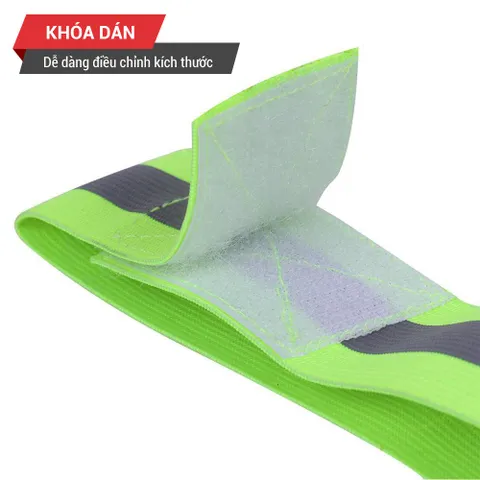 Combo 2 Đôi Đai Phản Quang Đeo Tay Chân GoodFit GF05RA - An Toàn Khi Tập Thể Thao, Cao Cấp, Dễ Dàng Sử Dụng