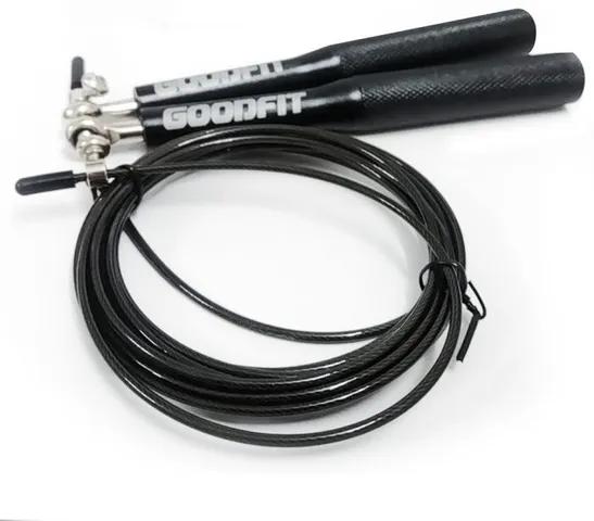 Dây Nhảy Thể Dục Điều Chỉnh Độ Dài Goodfit GF901JR - Dây Nhảy Thép Bọc PU Siêu Bền Cho Tập Luyện Trong Nhà Và Ngoài Trời