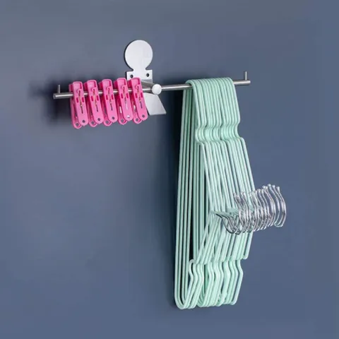 Giá treo móc phơi quần áo dán tường Hobby Home Decor GPM3 - Thiết kế nhỏ gọn, chắc chắn, tiện lợi cho không gian sống gọn gàng.