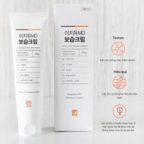 Kem Dưỡng Cấp Ẩm CGBIO Easyderm MD Cream Cho Bé - Phục Hồi Da Khô, Làm Dịu Da, Chuyên Dùng Cho Trẻ Em (85g)