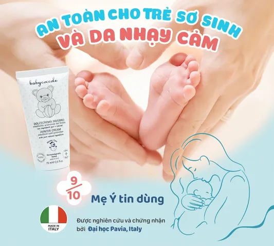 Kem Nẻ và Giữ Ẩm Sáp Ong Babycoccole 75ml - Dưỡng Ẩm Chống Nứt Nẻ Cho Bé Từ Sơ Sinh, An Toàn Cho Da Nhạy Cảm