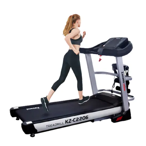 Máy Chạy Bộ Điện Zasami KZ-C2206 Đa Năng - Tốc Độ 20 km/h, Độ Nghiêng Tự Động, Thiết Kế Tiện Lợi Cho Tập Luyện Tại Nhà