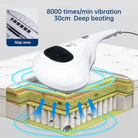 Máy Hút Bụi Khử Khuẩn Giường Nệm Kaisa Villa JD 8061 - Sát Khuẩn Tia UV, Làm Sạch Nhanh Chóng, Bảo Vệ Sức Khỏe Gia Đình