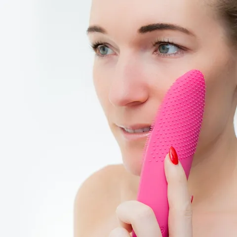 Máy Rửa Mặt Siêu Âm Sonicleanse Glo Viva Rio FADH - Công Nghệ Nhiệt, 7 Mức Cường Độ, Làm Sạch Sâu Cho Da Mặt Mịn Màng, Thuận Tiện Du Lịch