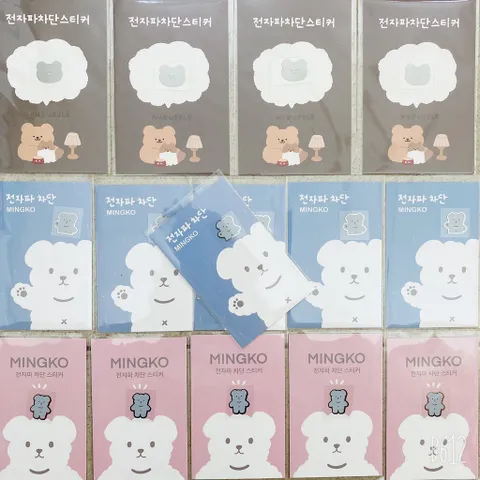 Miếng Dán Chắn Sóng Điện Từ Mingko Hàn Quốc - Giải Pháp Bảo Vệ Não Bộ, Giảm Sóng Từ Điện Thoại, Tivi, Máy Tính