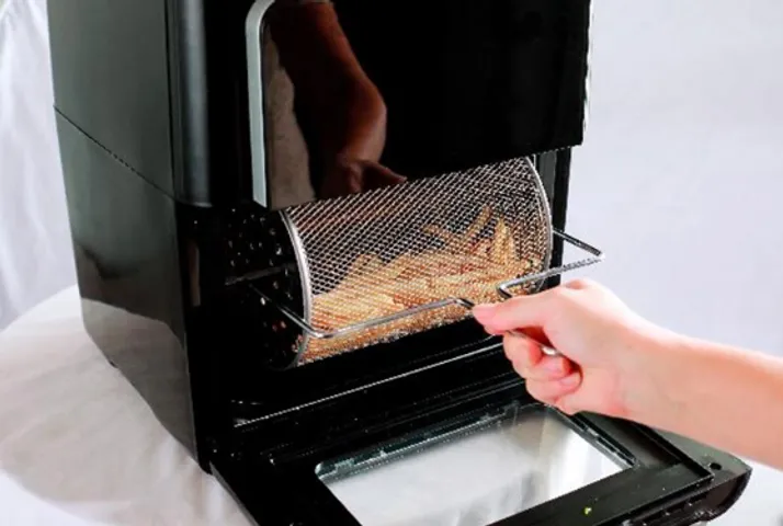 Nồi Chiên Không Dầu Đối Lưu Creen AG86B 12 Lít - Công Suất 1.700W, Chiên Nướng Tiện Lợi, Dinh Dưỡng, Không Dầu Mỡ