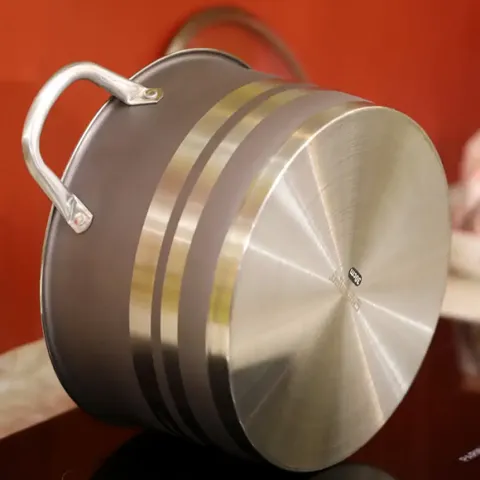 Nồi inox luộc gà Chefman CM-930 size 30cm cao cấp - Nồi nấu ăn hiện đại, tiết kiệm điện, chất liệu inox bóng đẹp, dễ vệ sinh