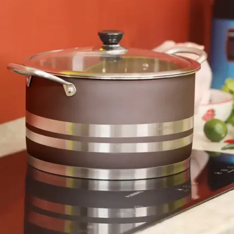 Nồi inox luộc gà Chefman CM-930 size 30cm cao cấp - Nồi nấu ăn hiện đại, tiết kiệm điện, chất liệu inox bóng đẹp, dễ vệ sinh