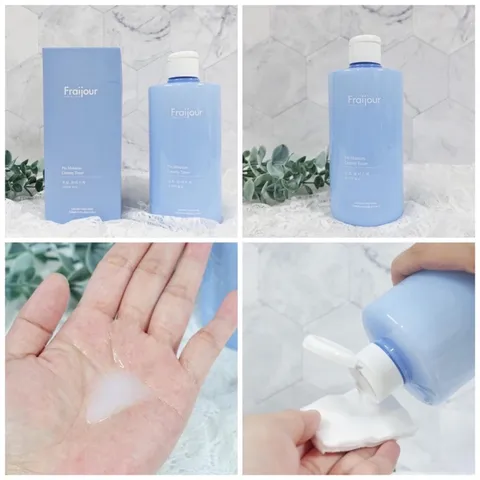 Nước Dưỡng Trắng Da Fraijour Pro Moisture Creamy Toner 500ml - Toner Dưỡng Ẩm, Không Hương Liệu, Phù Hợp Mọi Loại Da