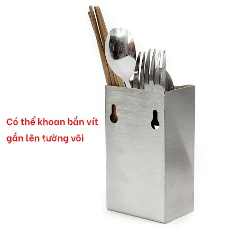 Ống Đũa Inox 304 Dán Tường Hobby Home Decor OD2 - Lắp Dễ Dàng, Chất Liệu Bền, Tiện Ích Cho Gia Đình 5-7 Người