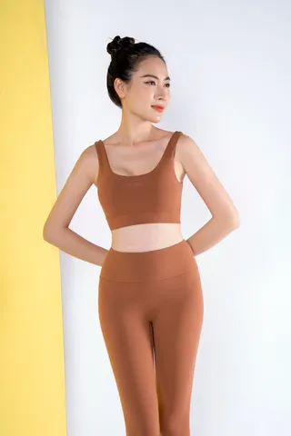 Set Bộ Tập Gym Nữ Cao Cấp Multi-FIT Livan LV22212204 - Áo Bra & Quần Legging Thời Trang, Chất Liệu Co Giãn, Thoáng Khí