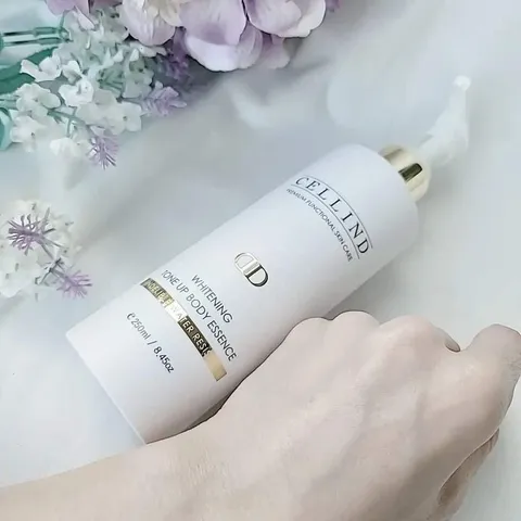 Sữa Dưỡng Thể Trắng Da Cellind Whitening Tone Up Body - Chiết Xuất Từ Táo, Chanh, Lô Hội - Dưỡng Ẩm, Làm Sáng Da, Không Bết Dính