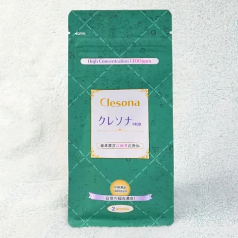 Sữa Rửa Mặt Dạng Viên Cô Đặc Có Ga Clesona 1400ppm - Giải Quyết Nếp Nhăn, Làn Da Sáng Mịn, Dễ Sử Dụng Tại Nhà