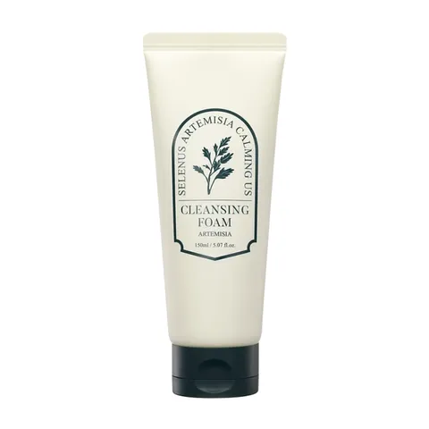 Sữa Rửa Mặt Selenus Artemisia Calming Foam 150ml - Chiết Xuất Ngải Cứu, Làm Sạch Sâu, Kháng Viêm, Ngừa Mụn cho Da Thoáng Mát