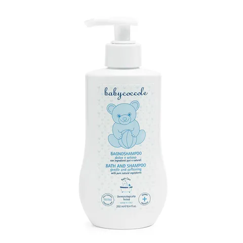 Sữa Tắm Gội Chiết Xuất Hoa Sen Babycoccole Cho Bé 0M+ - An Toàn, Không Cay Mắt, Giúp Da Mịn Màng và Ngăn Ngừa Rôm Sảy