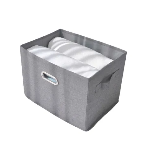 Thùng Vải Đựng Đồ Đa Năng Ghome TV03 - Vải Oxford Chống Bám Bụi, Có Nắp Đậy, Dễ Gấp Gọn, Tiện Lợi Cho Mọi Không Gian Sống