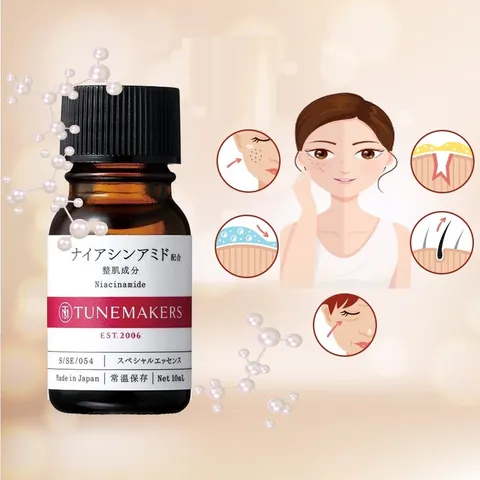 Tinh Chất Hỗ Trợ Trắng Da Tunemakers - Serum Làm Mờ Vết Thâm Và Tàn Nhang, Chống Sản Xuất Melanin 10ml