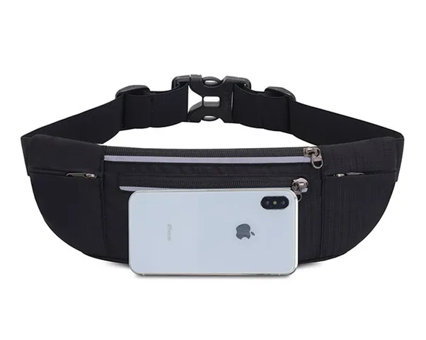 Túi Đeo Hông Chạy Bộ GoodFit GF108RB - Ngăn Đựng Nước và Điện Thoại Thông Minh, Dụng Cụ Thể Thao Tiện Lợi cho Người Chạy