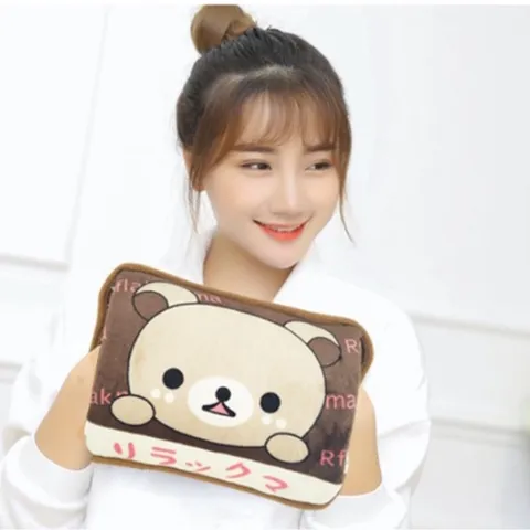 Túi Sưởi Ấm Cắm Điện Mini Họa Tiết Hoạt Hình Đáng Yêu - Giữ Ấm Tay Chân, Chườm Nóng Giảm Đau, Quà Tặng Ý Nghĩa Mùa Đông