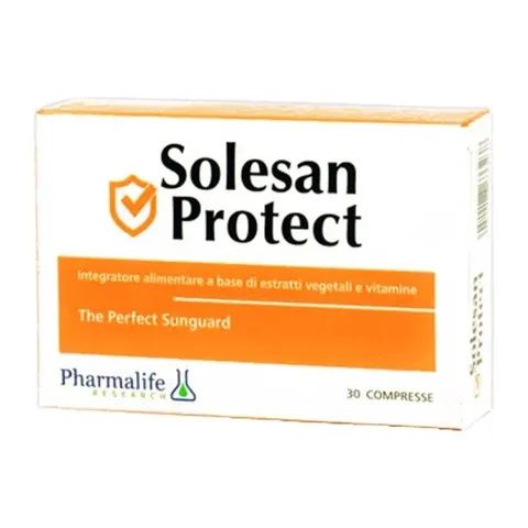 Viên Uống Chống Nắng Solesan Protect 30 Viên - Hỗ Trợ Sáng Da, Giảm Tổn Thương Từ Tia UV và Ánh Sáng Xanh