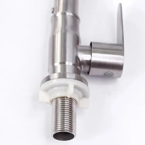 Vòi Rửa Chén Lạnh HOBBY Home Decor RL1 - Inox 304, Thiết Kế Nhỏ Gọn, Phù Hợp Với Chậu Rửa 2.5-3.5cm, Logo HOBBY Chất Lượng Cao