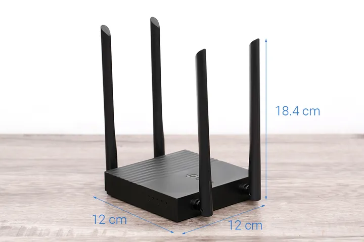 Bộ phát wifi TP-Link Archer C64 AC1200 Băng Tần Kép - Wifi Mạnh Mẽ, Độ Trễ Thấp, Phủ Sóng Rộng, Bảo Mật Cao