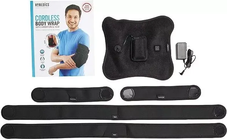 Đai Massage Body Kèm Nhiệt HoMedics SP-195HJ - Pin Sạc Tiện Dụng, Giảm Đau Mỏi Toàn Thân, Massage Nóng Lạnh, Thiết Kế Di Động