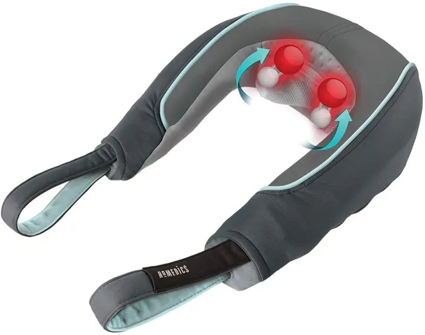 Đai Massage Cổ Vai Gáy Shiatsu HoMedics NMS-255-EU - Thiết Bị Massage Có Nhiệt Hồng Ngoại, Giảm Căng Thẳng Cơ Bắp, Bảo Hành 2 Năm