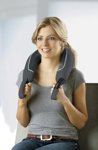 Đai Massage Cổ Vai Gáy Shiatsu HoMedics NMS-255-EU - Thiết Bị Massage Có Nhiệt Hồng Ngoại, Giảm Căng Thẳng Cơ Bắp, Bảo Hành 2 Năm