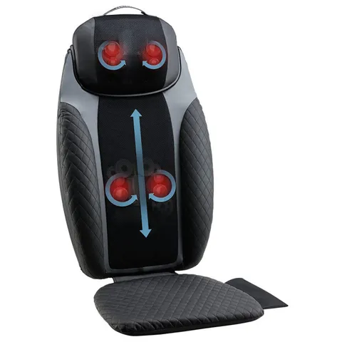 Đệm Ghế Massage Shiatsu HoMedics MCS-95 - 4 Vùng Massage Độc Lập, Công Nghệ 3D TruTouch, Giảm Đau Cổ Vai Mông Lưng