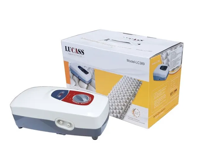 Đệm Hơi Chống Loét Lucass LC389 - Đệm Hơi Cho Người Già, Hỗ Trợ Ngăn Ngừa Loét, Tiện Dụng, Độ Bền Cao, Vận Hành Êm Ái