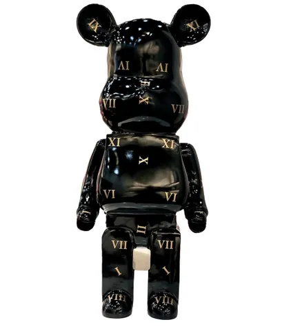 Mô Hình Gấu Bearbrick LV DBCP287 Đen 80cm - Thiết Kế Độc Đáo Và Sang Trọng từ MediCom Toy, Quà Tặng Fan Hâm Mộ Thế Giới Điện Ảnh