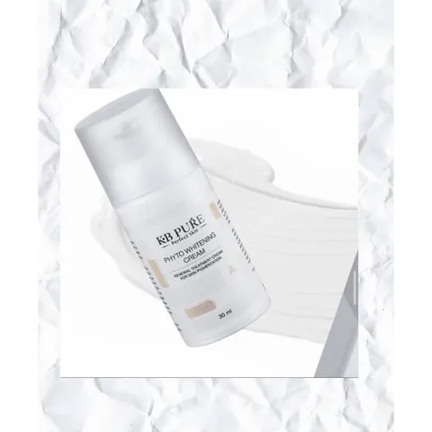 KB Pure Phyto Whitening Cream 30ml - Kem Dưỡng Giúp Mờ Nám, Tái Tạo Da, Cung Cấp Độ Ẩm, Chống Lão Hóa Da