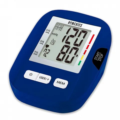 Máy Đo Huyết Áp Bắp Tay HoMedics BPA-0200 - Công Nghệ Smart Measure, Lưu Trữ 120 Kết Quả, Đo Nhanh Chính Xác, Dễ Dàng Sử Dụng