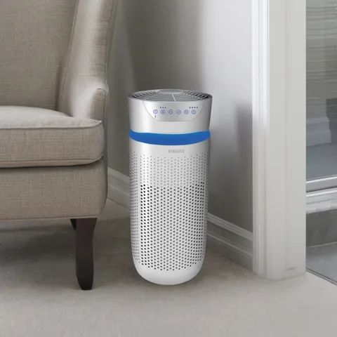 Máy Lọc Không Khí HoMedics TotalClean AP-T20 - Khay Đựng Tinh Dầu, Bộ Lọc HEPA, Tiết Kiệm Điện, Diện Tích 75.8m2, Thiết Kế Hiện Đại
