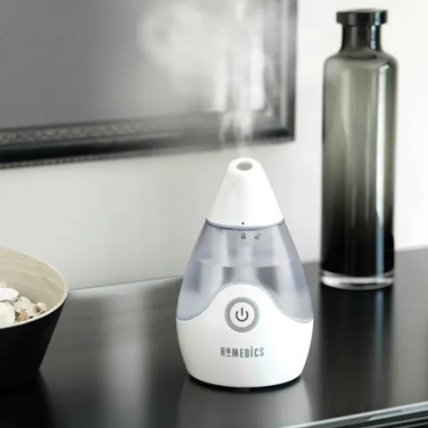 Máy Tạo Ẩm Phun Sương Siêu Âm Khử Khuẩn HoMedics UHE-CM15-SO - Giải Pháp Làm Mát Không Khí 10 Giờ Hoạt Động Ổn Định