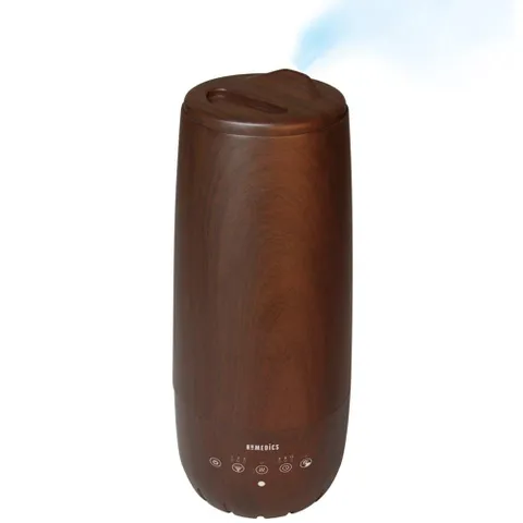 Máy Tạo Độ Ẩm HoMedics UHE-WM11BD Siêu Âm Khử Khuẩn TotalComfort Deluxe - Sương Ấm/Lạnh, Thời Gian Chạy 37 Giờ, Điều Khiển Từ Xa