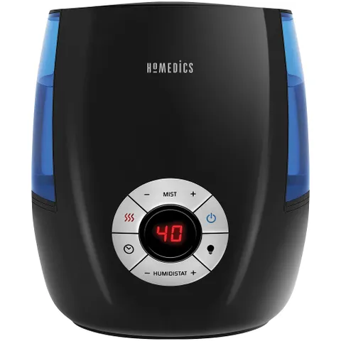 Máy Tạo Độ Ẩm Siêu Âm Khử Khuẩn HoMedics UHE-WM68 - Công Nghệ Phun Sương Lạnh/Nóng, Tăng Cường Chất Lượng Không Khí, Bảo Hành 2 Năm