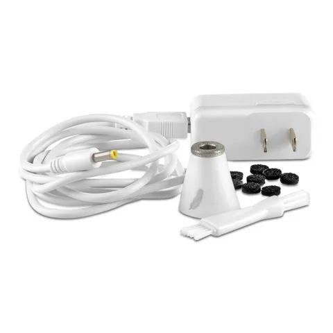 Máy tẩy tế bào chết nâng cơ trẻ hóa da mặt HoMedics MDA-100 - Thiết bị chăm sóc da tại nhà chuyên nghiệp với 2 đầu hút kim cương