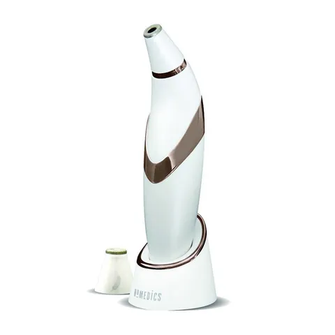 Máy tẩy tế bào chết nâng cơ trẻ hóa da mặt HoMedics MDA-100 - Thiết bị chăm sóc da tại nhà chuyên nghiệp với 2 đầu hút kim cương
