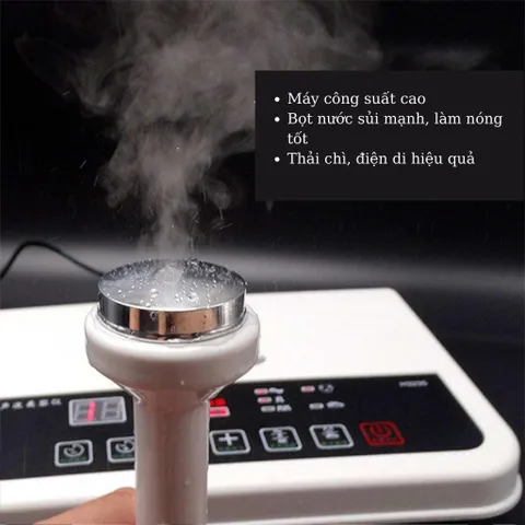 Máy Thải Chì Huas 3in1 - Đốt Mụn Thịt, Điện Di Tinh Chất Chăm Sóc Da Hiện Đại, Đẩy Dưỡng Chất Sâu Trong Da
