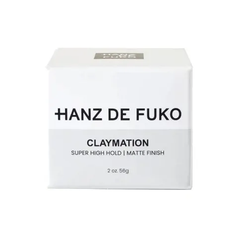 Sáp Vuốt Tóc Hanz De Fuko Claymation cho Nam - Super High Hold, Độ Bóng Mờ, Phù Hợp với Tóc Dày và Cứng, Sản Phẩm Chất Lượng Cao